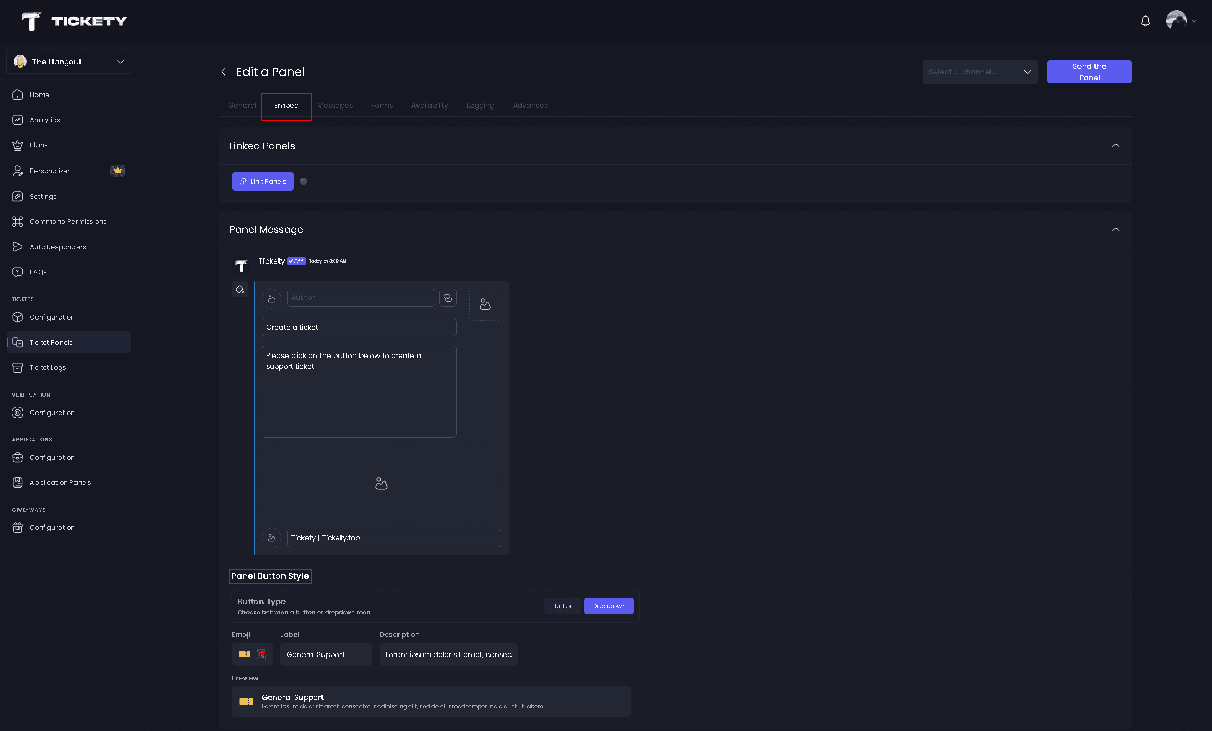 Linked Panels Builder